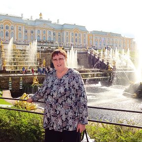 Фотография "Петергофские фонтаны в Санкт -Петербурге 2016 г"