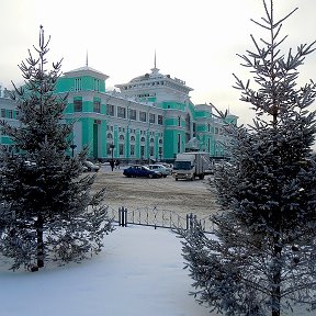 Фотография "Вокзал зима 2015"