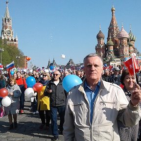 Фотография "Демонстрация 1 Мая на Красной площади."