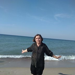 Фотография "Я на Балтийском море 21.09 2018г тем-ра +27, народ загорает купается"