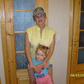 Фотография "я и внучка 2007г."