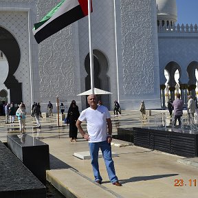 Фотография "Белая мечеть в Абу-Даби"