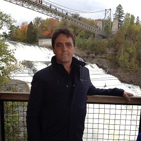 Фотография "Канада. Квебек. водопад  Монморанси"