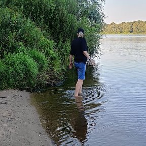 Фотография "Белопесоцкий . На реке Ока."