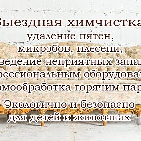 Фотография от Химчистка мебели и ковровых покрытий