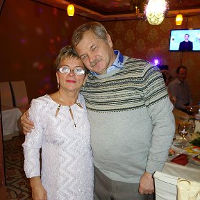 Фотография "19 декабря 2015г. Витин юбилей. Моя лучшая половинка."