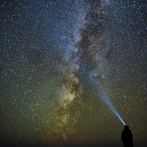 Фотография "Млечный Путь, плато Бермамыт."