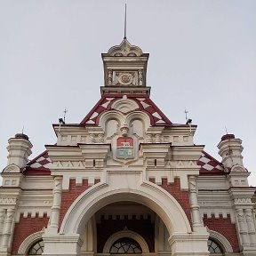 Фотография "Первый железнодорожный вокзал Екатеринбурга. "