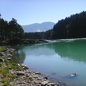 Фотография "Бирюзовая Катунь"