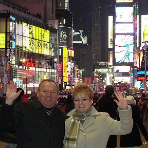 Фотография "Merry Christmas  на Times Square"