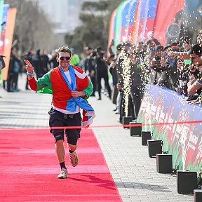 Фотография "The absolute first place. ALIYEV Artyom. In the 380 km Khankendi-Baku super-marathon, the race lasted five days and four nights.,"