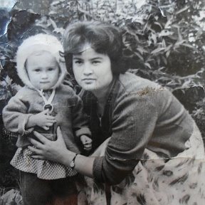 Фотография "Я с Мамой, Раисой Николаевной. 1962 год."