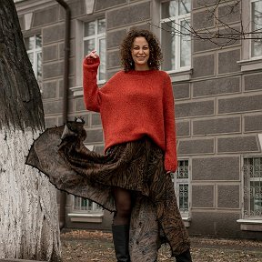 Фотография "Свитер из альпаки доступен к к заказу в любом цвете! 
Мой Инстаграм @ksenia_knitdream"