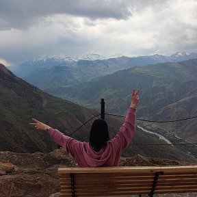 Фотография "Честно говоря впечатления до слез, я никогда не видела такого величия и таких гор. Очень советую побывать! "