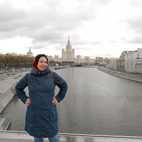 Фотография "Парящий мост над Москвой-рекой"