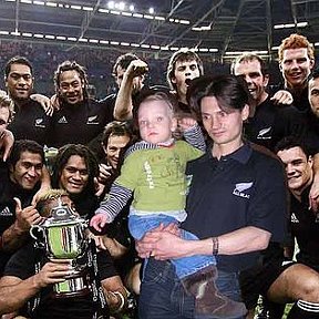 Фотография "With All Blacks!"