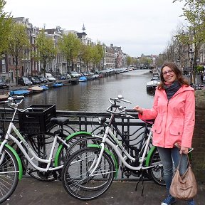 Фотография "Дама в Амстердаме ;)"