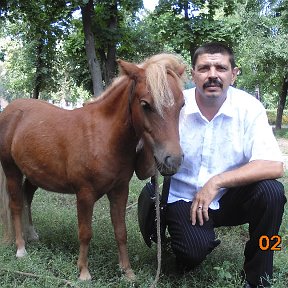 Фотография "я и мой конь"