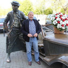 Фотография "С любимым артистом на Цветном бульваре."