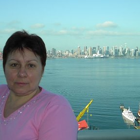 Фотография "Canada. Vancouver. June, 2011. На заднем плане - Vancouver Harbour."