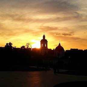 Фотография "Закат в Царицыно."