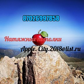 Фотография от НАТЯЖНЫЕ ПОТОЛКИ АЛМАТЫ АСТАНА Apple City