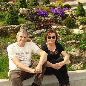 Фотография "Я с мужем. Киев, 2008"