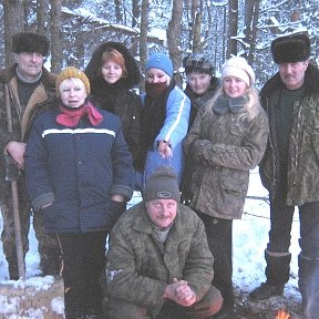 Фотография "В кругу семьи Семченко. 01.01.2010г."