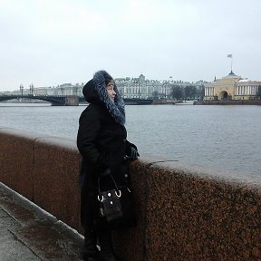 Фотография "Санкт-Петербург.  Нева..... 
        Это я по тебе скучаю... !) "