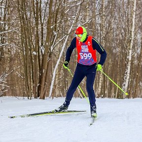 Фотография "Московский лыжный марафон 51км, 12 Февраля 2023 г."