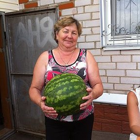 Фотография "Первый арбуз."