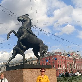 Фотография "Петербург.  Аничков мост.2019"