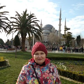 Фотография "Стамбул, Голубая мечеть."