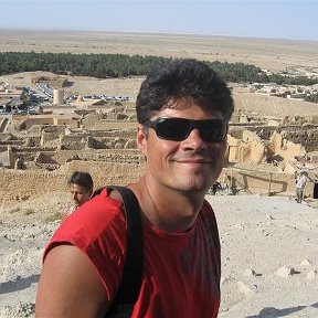 Фотография "Тунис.Вид на древний город и оазис.11.07.07 (здесь снимали фильм "Офицеры") "