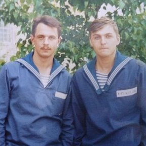 Фотография "Я и Ёрш в/ч2338  1993-1995гг"