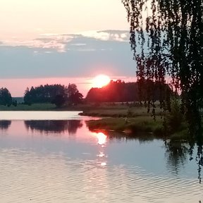 Фотография "Наш быньговский закат, лучше любого заграничного!!"