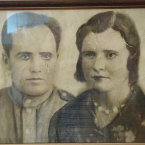 Фотография "Мои родители, Сахаров Пётр Сергеевич,  Сахарова - Горбачёва Вера Митрофановна."