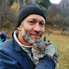 Фотография "Я и моя кошечка Мурлыка из Северной Осетии!"