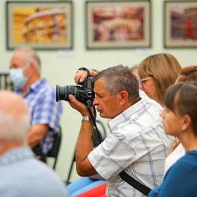 Фотография "4 сентября 2020. " Подловил меня Антон Вергун на мероприятии в ф/г. им.В.А.Собровина "."