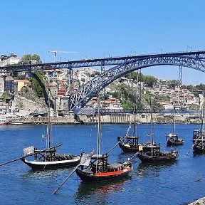 Фотография "Взгляд на la Ribeira с другого берега.."