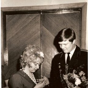 Фотография "Свадьба 1976 год. На всю оставшуюся жизнь!!!"