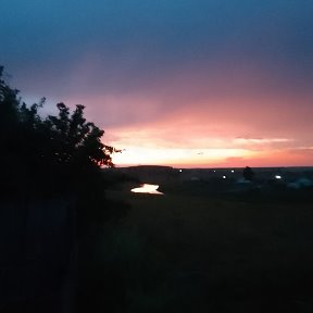Фотография "закат после грозы"