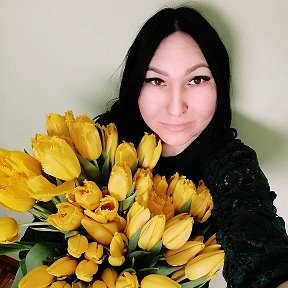 Фотография "Моя любофьььь!!! Жёлтые тюльпаны "