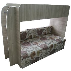 Фотография "Кровать-софа 2-х ярусная.
Хит продаж! Незаменимая мебель для малосемеек и не только.... 1800х1500х800"