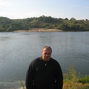 Фотография "Река Ока.Сентябрь 2007г.Широка река Ока."