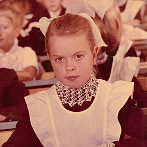 Фотография "1 dzień w szkole . rok  1974 ."