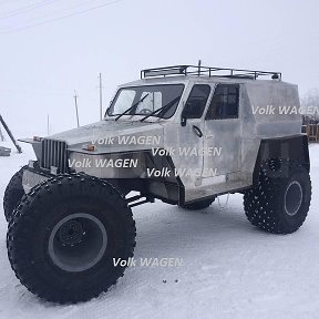 Фотография "СНЕГОБОЛОТОХОД ПЛАВАЮЩИЙ Volk WAGEN"