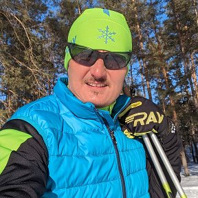 Фотография "Лыжная тренировка в последние дни зимы"