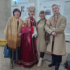 Фотография "Встреча  с творческим  коллективом из Архангельской области. Северный русский народный хор."