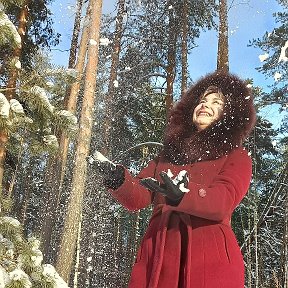 Фотография "Зимний лес - это сказка❄🌲️ 
Заряжает позитивом, даёт классные эмоции 😄❤️"